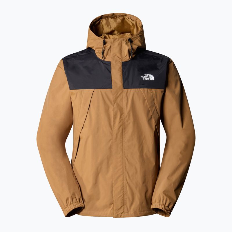 The North Face ανδρικό μπουφάν βροχής Antora utility καφέ/μαύρο 7