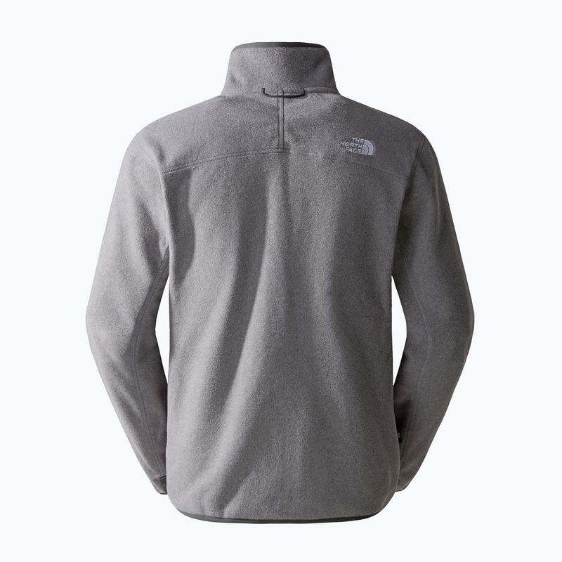 Ανδρικό The North Face 100 Glacier Full Zip fleece φούτερ μέτρια γκρι ρείκι 5