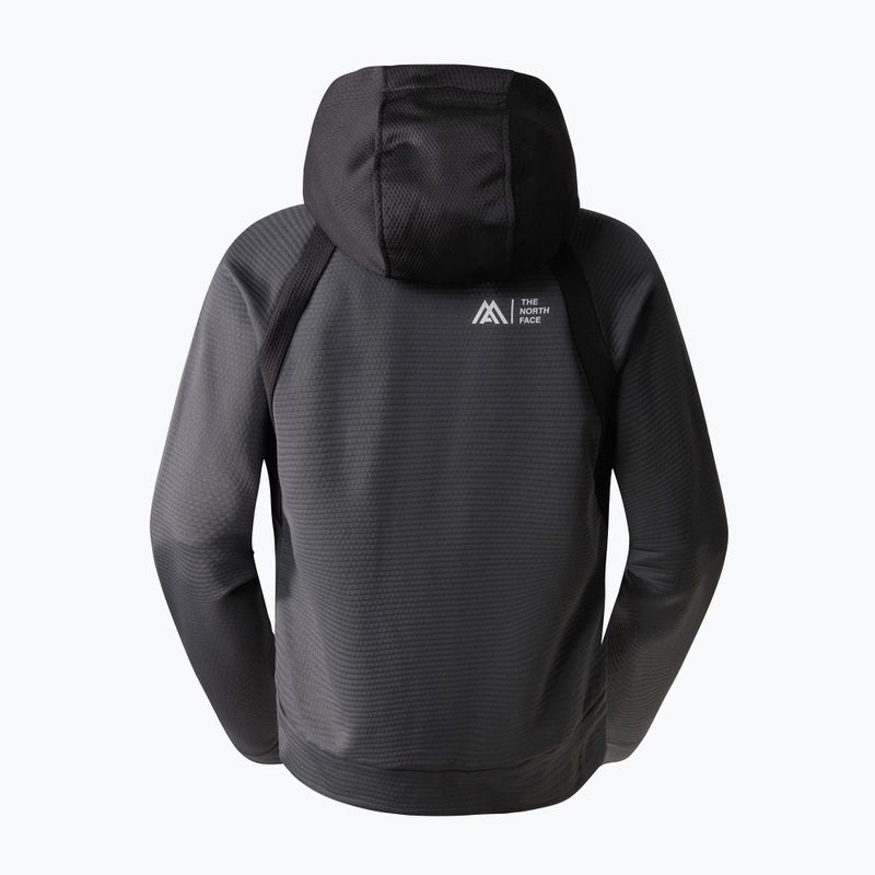 Γυναικείο φούτερ Trekking The North Face Ma Full Zip Fleece άσφαλτος γκρι/μαύρο 5