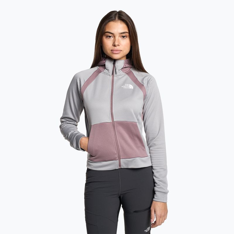 Γυναικείο φούτερ Trekking The North Face Ma Full Zip Fleece meld grey/fawn grey