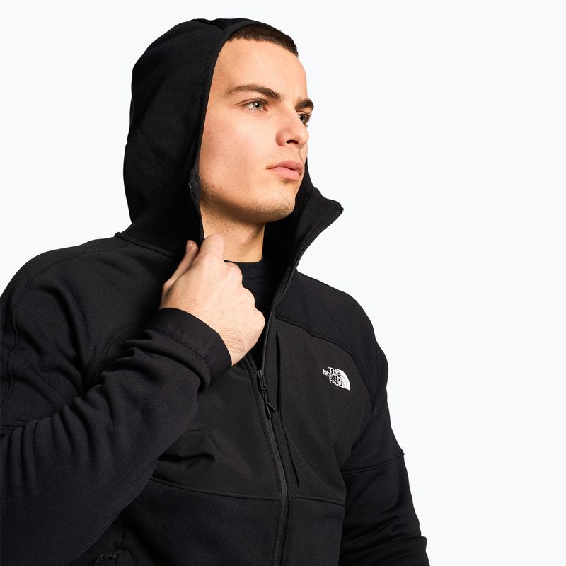 Ανδρικό φούτερ για πεζοπορία The North Face Canyonlands High Altitude Hoodie μαύρο 3