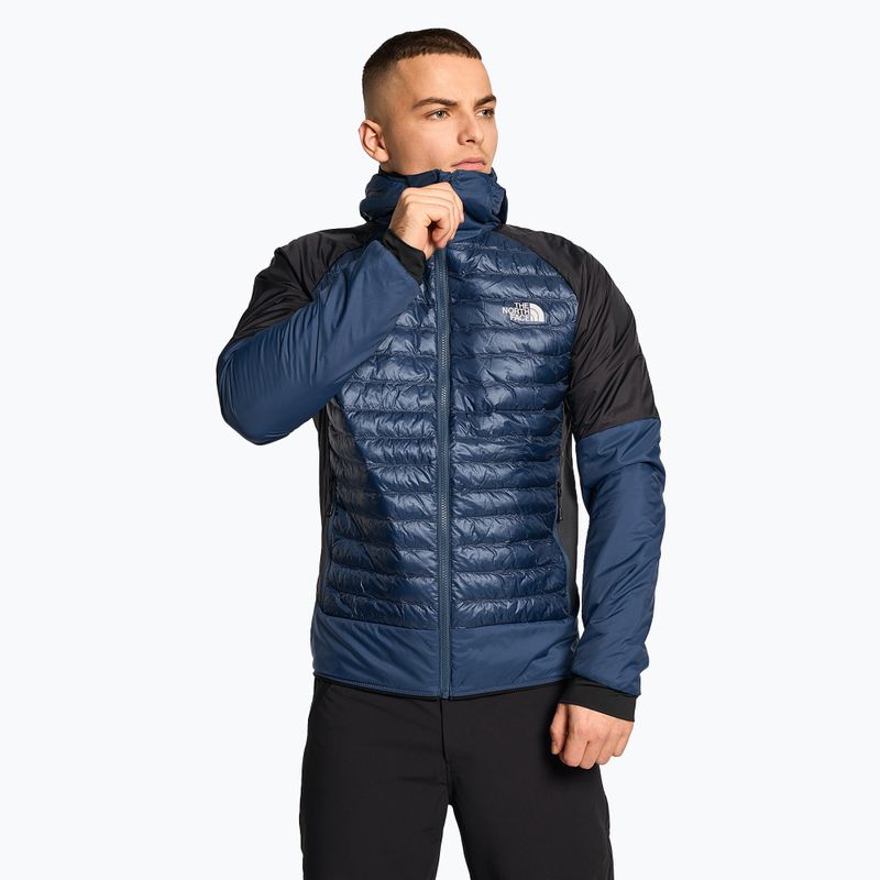 Ανδρικό The North Face Macugnaga Hybrid Insulation σκιερό μπλε/μαύρο/ασφαλτικό γκρι μπουφάν