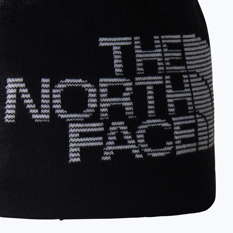 Ανδρικό χειμωνιάτικο σκουφάκι The North Face Reversible Highline black/black/white 3