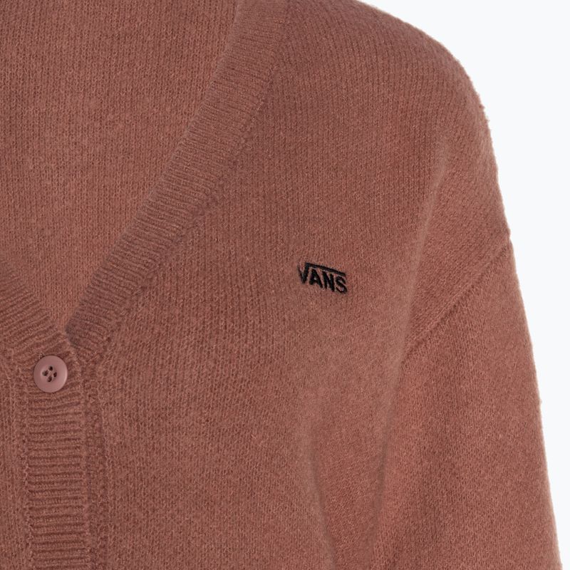 Γυναικείο πουλόβερ Vans Hadley Relaxed Cardigan whithered rose 3