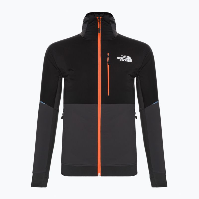 Ανδρικό μπουφάν σκι The North Face Dawn Turn Hybrid Ventrix Hoodie άσφαλτος γκρι/μαύρο/πορτοκαλί σοκ 6