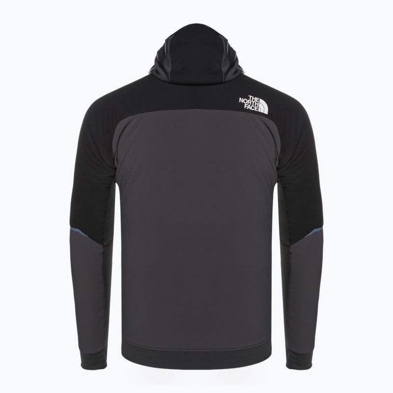 Ανδρικό μπουφάν σκι The North Face Dawn Turn Hybrid Ventrix Hoodie άσφαλτος γκρι/μαύρο/πορτοκαλί σοκ 7