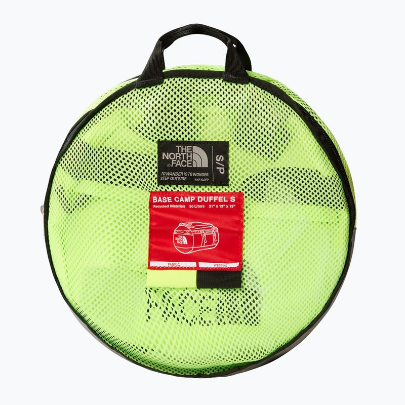 Τσάντα ταξιδιού The North Face Base Camp Duffel S 50 l safety green/black 2