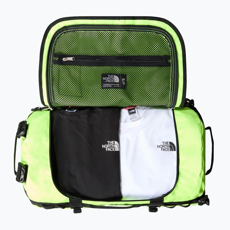 Τσάντα ταξιδιού The North Face Base Camp Duffel S 50 l safety green/black 4