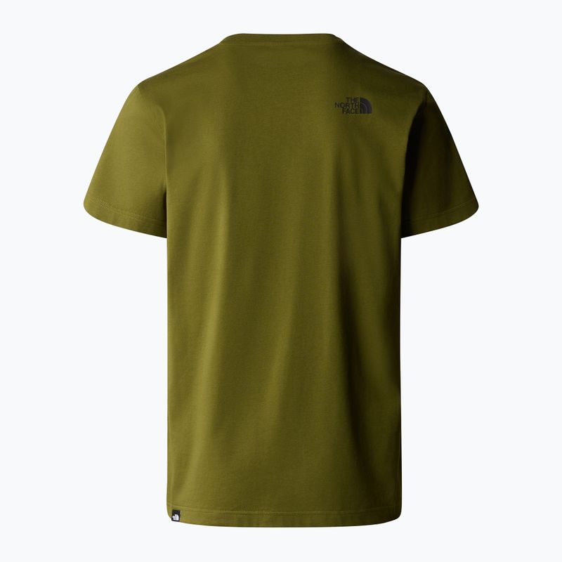 Ανδρικό μπλουζάκι The North Face Simple Dome Tee forest olive 5