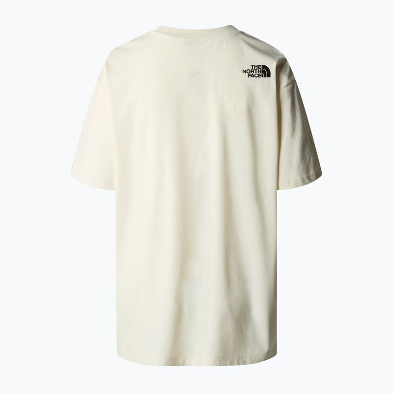 Γυναικεία μπλούζα The North Face Essential Oversize Tee white dune 2