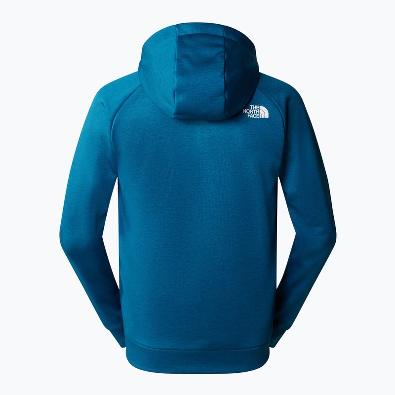 Ανδρικό The North Face Reaxion Fleece φούτερ adriatic blue/dark heat 2