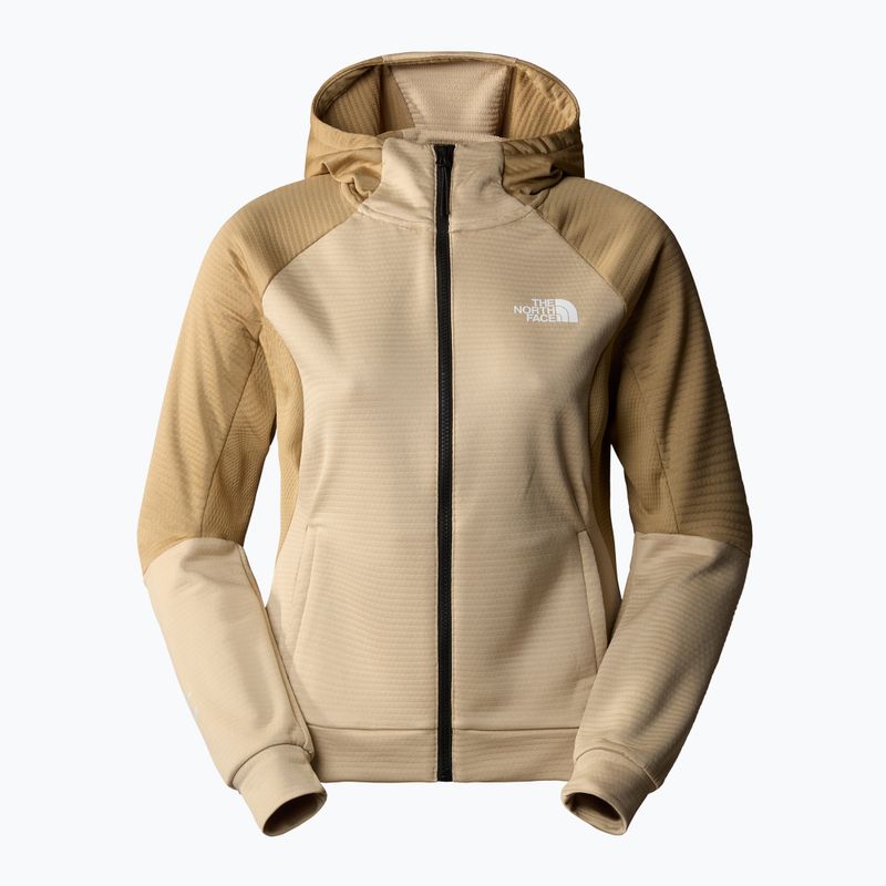 Γυναικεία φούτερ πεζοπορίας The North Face MA Full Zip granite sand/kelp tan