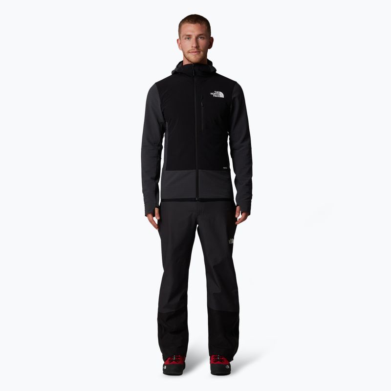 Ανδρικό υβριδικό μπουφάν The North Face Elixir Hybrid Ventrix Midlayer άσφαλτος γκρι / μαύρο 2