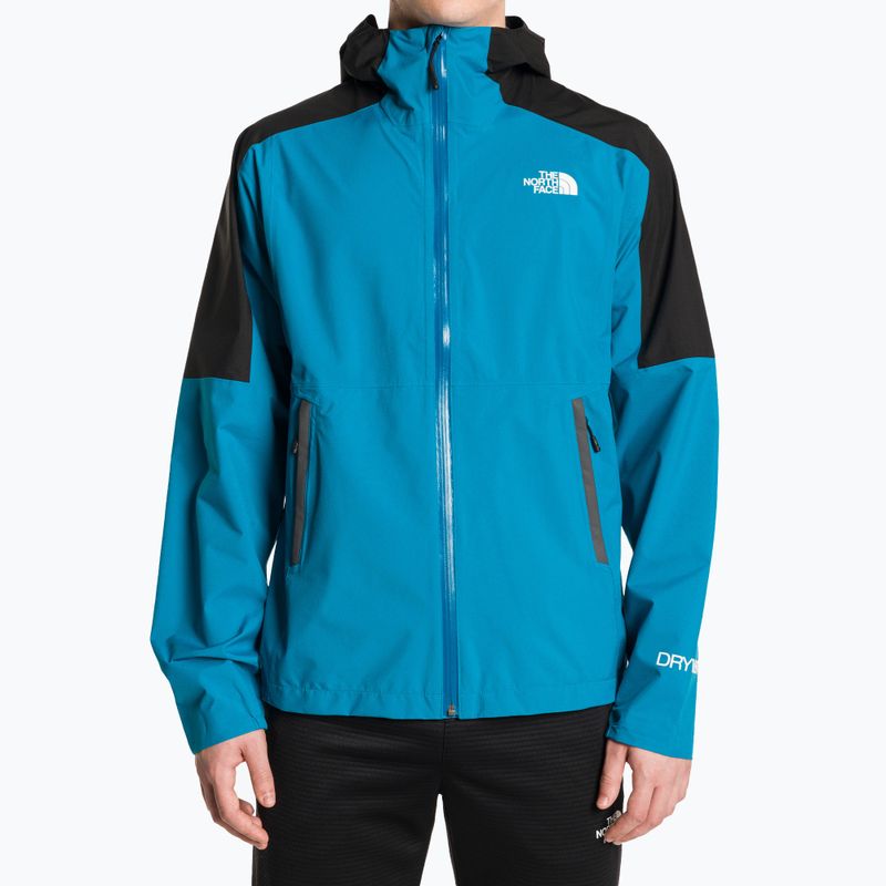 Ανδρικό μπουφάν βροχής The North Face Sheltered Creek 2.5 L adriatic blue/black