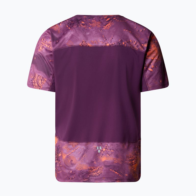 Ανδρική μπλούζα για τρέξιμο The North Face Sunriser vivid flame trailglyph 2