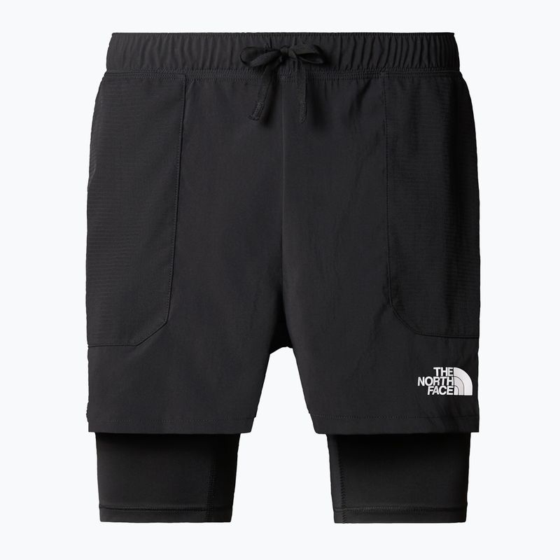 Ανδρικά σορτς τρεξίματος The North Face Sunriser 2In1 Short 4In μαύρο 4