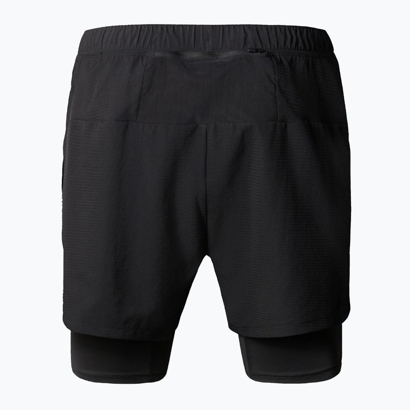 Ανδρικά σορτς τρεξίματος The North Face Sunriser 2In1 Short 4In μαύρο 5