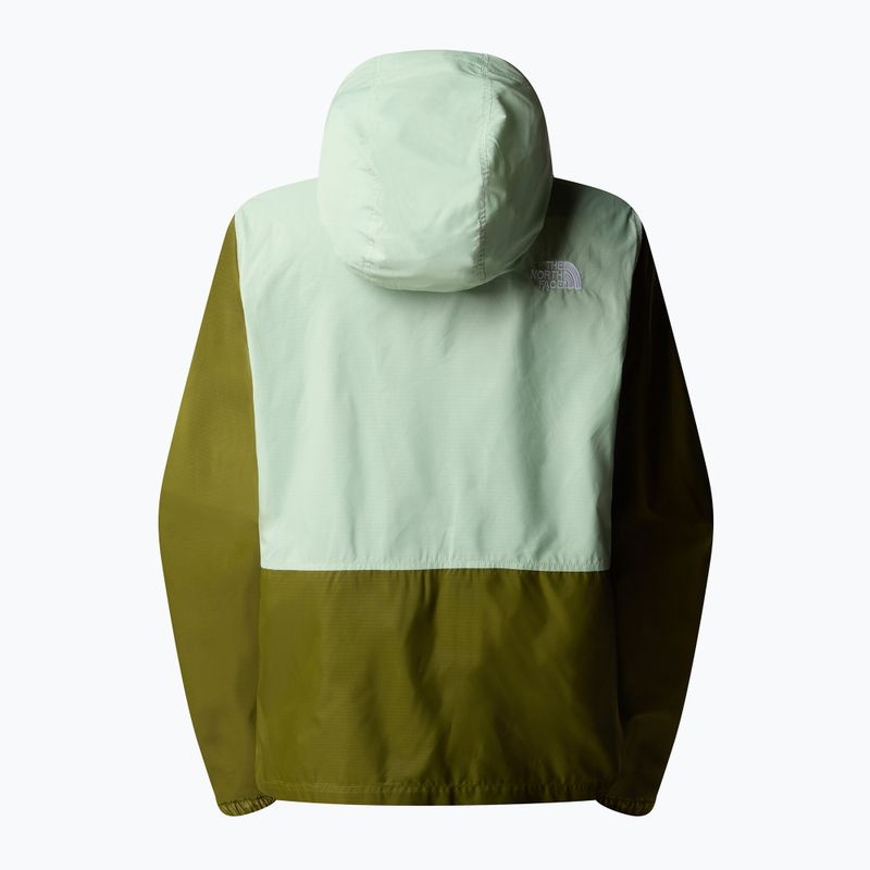 The North Face Cyclone 3 forest olive/misty sage γυναικείο αντιανεμικό μπουφάν 2