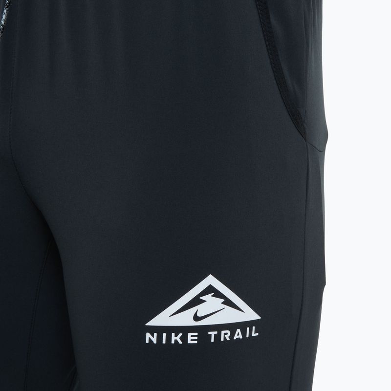 Ανδρικό παντελόνι τρεξίματος Nike Dri-Fit Trail Dawn Range μαύρο/μαύρο/λευκό 3