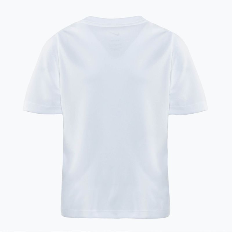 Παιδικό t-shirt Nike Dri-Fit Multi DX5380 λευκό/μαύρο 2