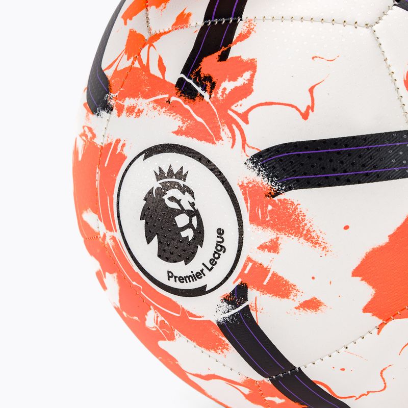 Nike Premier League ποδοσφαίρου Pitch λευκό/πολυπορτοκαλί/μαύρο μέγεθος 5 3