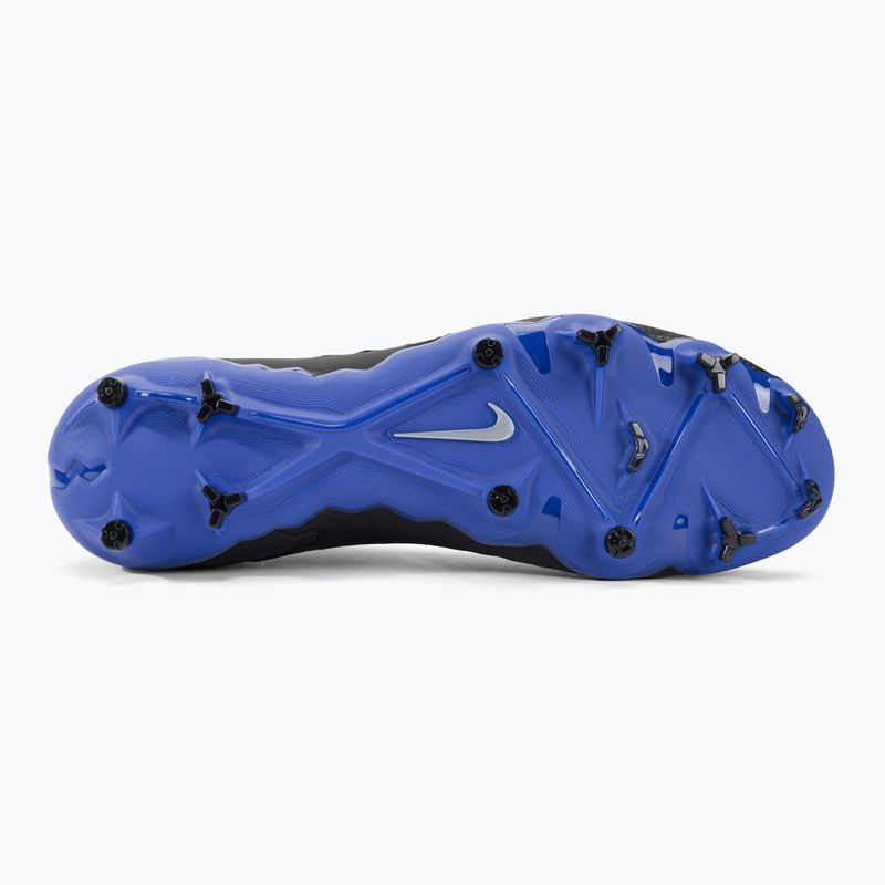 Nike Phantom GX Pro FG μπότες ποδοσφαίρου μαύρο/χρώμιο/hyper royal 5