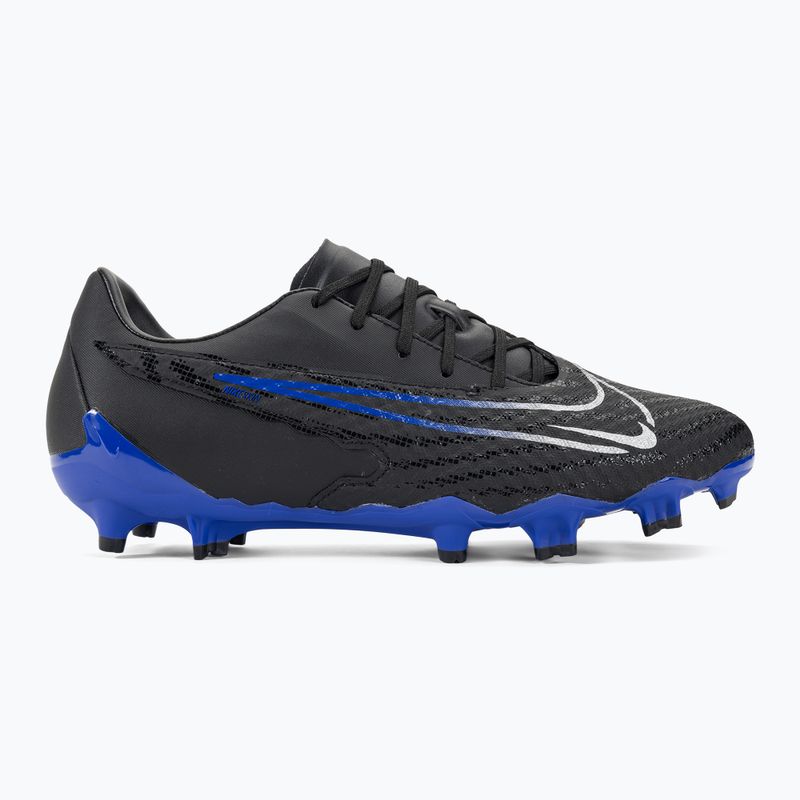 Nike Phantom GX Academy FG/MG μαύρο/χρώμιο/υπερπολυτελές μποτάκια ποδοσφαίρου 2