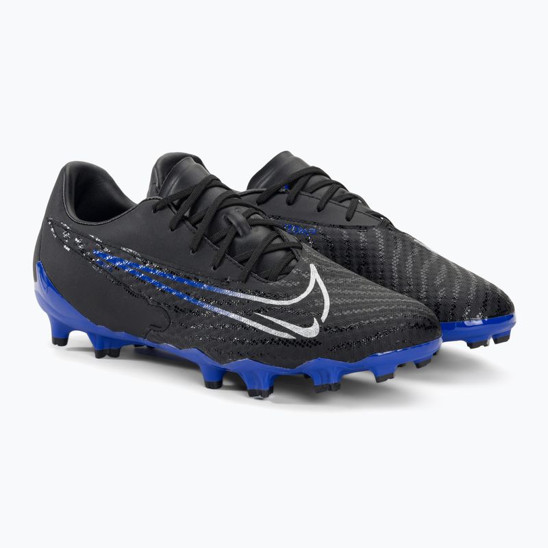 Nike Phantom GX Academy FG/MG μαύρο/χρώμιο/υπερπολυτελές μποτάκια ποδοσφαίρου 4