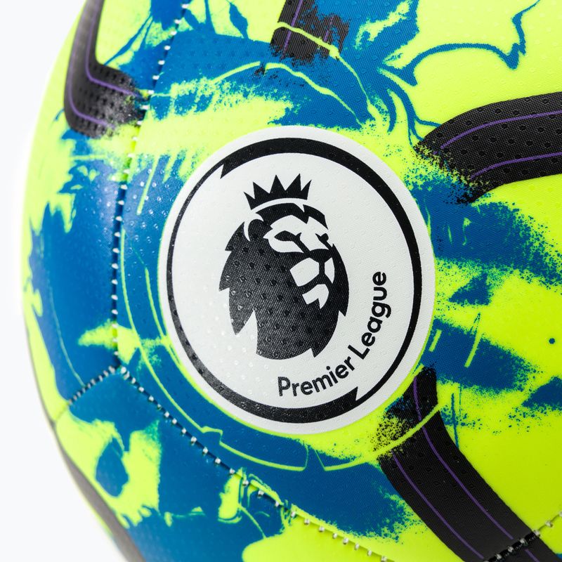 Nike Premier League ποδοσφαίρου Pitch volt/μπλε νεφέλωμα/μαύρο μέγεθος 5 3