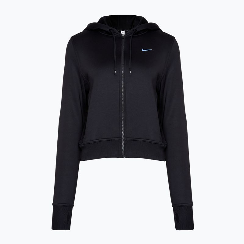 Nike Therma-FIT One γυναικείο φούτερ μαύρο/λευκό