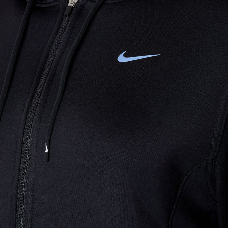 Nike Therma-FIT One γυναικείο φούτερ μαύρο/λευκό 3