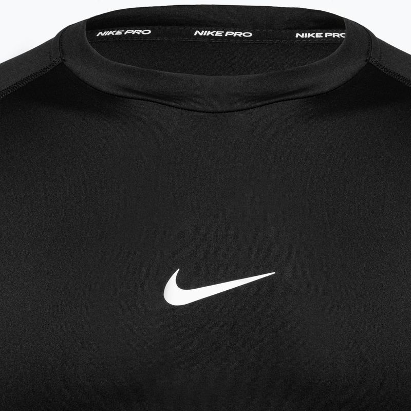 Ανδρικό θερμοδραστικό μακρυμάνικο Nike Pro Dri-Fit Tight Fitness black/white 3