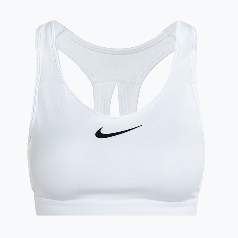 Αθλητικό σουτιέν Nike Swoosh High Support white/white/back