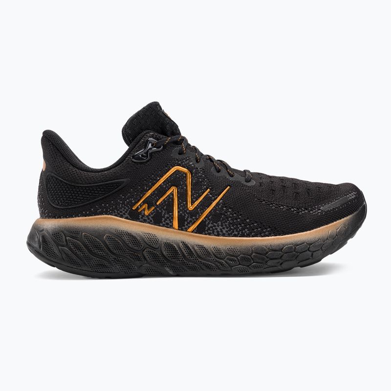 New Balance Fresh Foam 1080 v12 μαύρο/πορτοκαλί γυναικεία παπούτσια για τρέξιμο 2