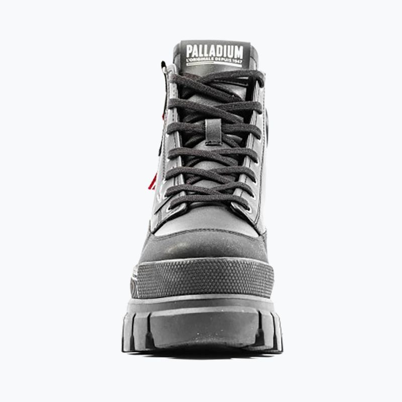 Γυναικεία Palladium Revolt Boot Zip Lth μαύρο/μαύρο 4