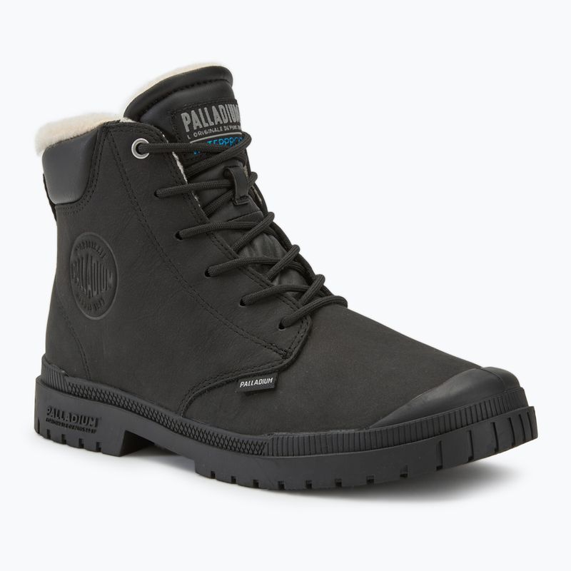 Palladium μπότες SP20 Cuff Leather Waterproof WL μαύρο