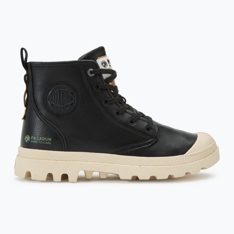 Palladium Pampa Hi Re-Vegan LTH μαύρα παπούτσια 2