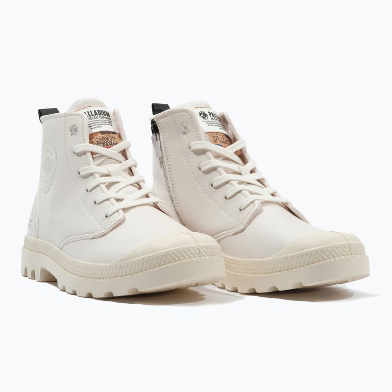 Palladium Pampa Hi Re-Vegan LTH αστέρι λευκά παπούτσια 4