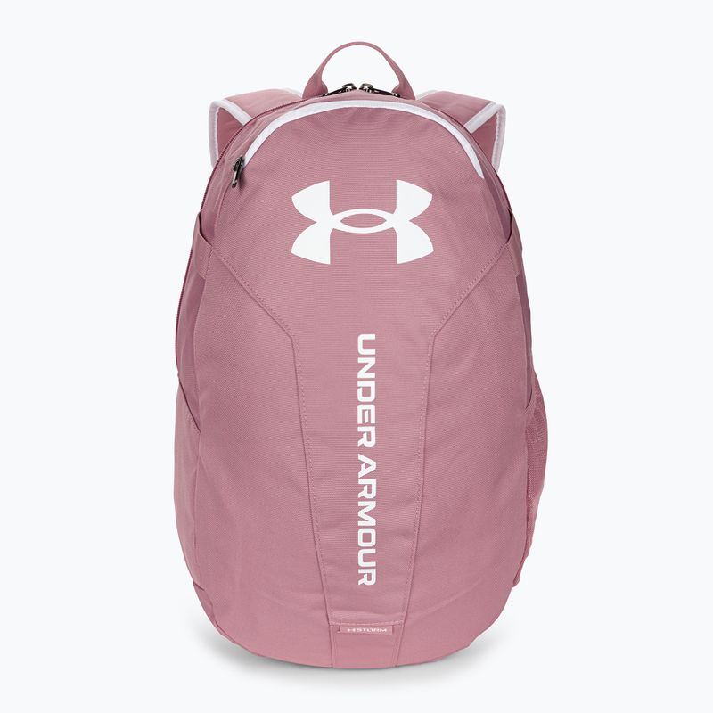 Under Armour Hustle Lite 24 l ροζ ελιξίριο/λευκό/λευκό αστικό σακίδιο πλάτης