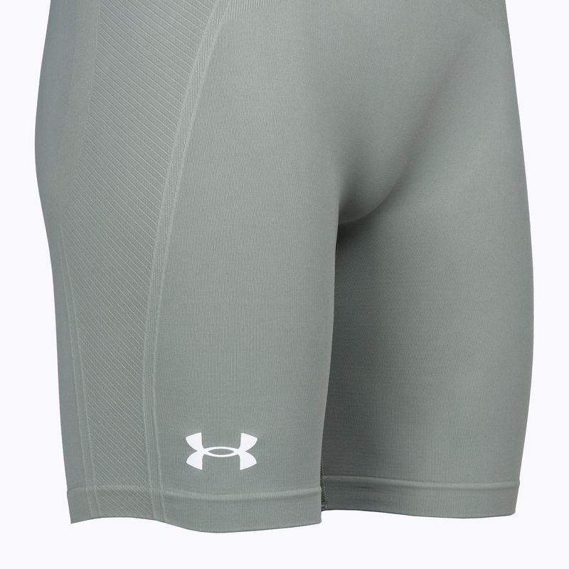 Under Armour Train Seamless grove πράσινο/λευκό γυναικείο σορτς προπόνησης 7