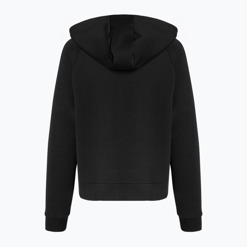 Γυναικείο φούτερ Under Armour Fleece Hoodie μαύρο/μαύρο 5