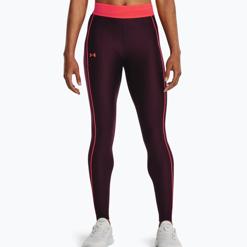 Under Armour Branded WB γυναικείο κολάν dark maroon/beta