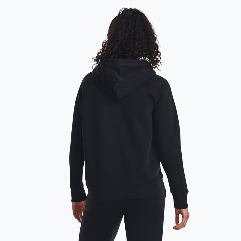 Γυναικείο φούτερ Under Armour Rival Fleece Big Logo Hoody black/white 3