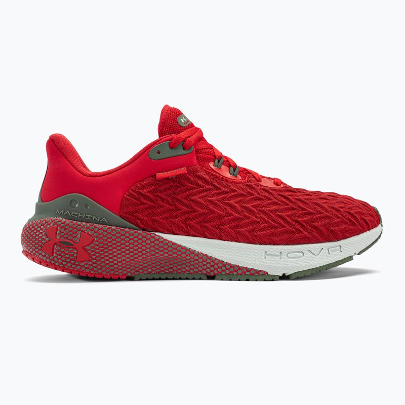 Under Armour Hovr Machina 3 Clone ανδρικά παπούτσια για τρέξιμο κόκκινο/κόκκινο 2