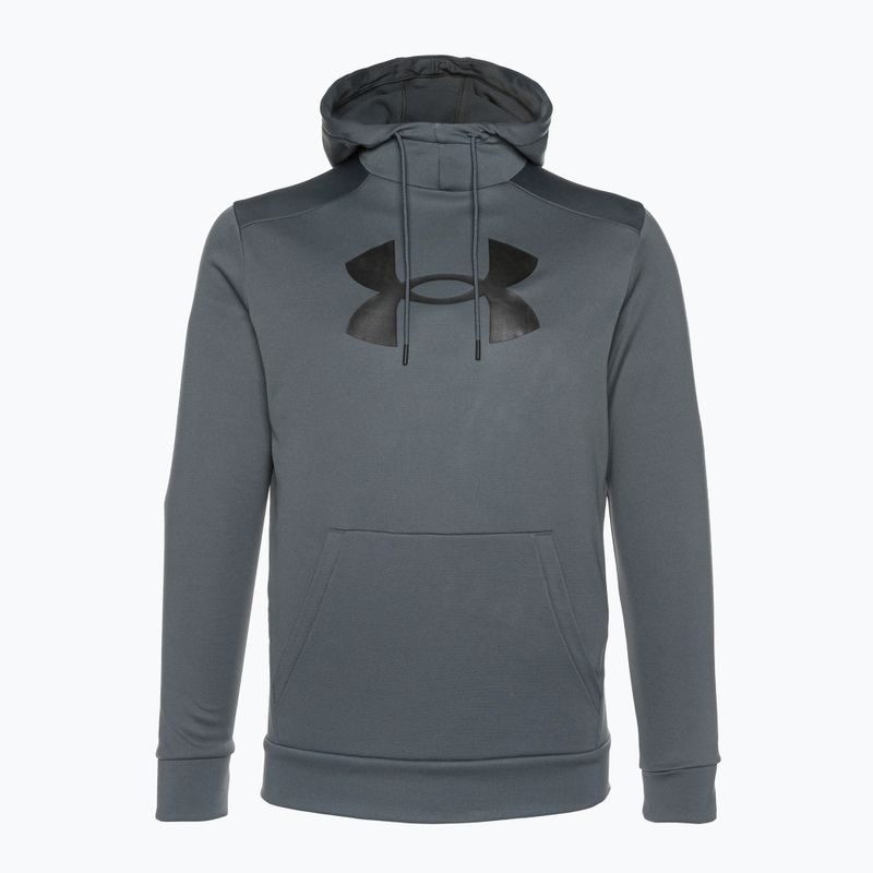 Ανδρικό φούτερ Under Armour Fleece Big Logo HD pitch γκρι/μαύρο φούτερ 4