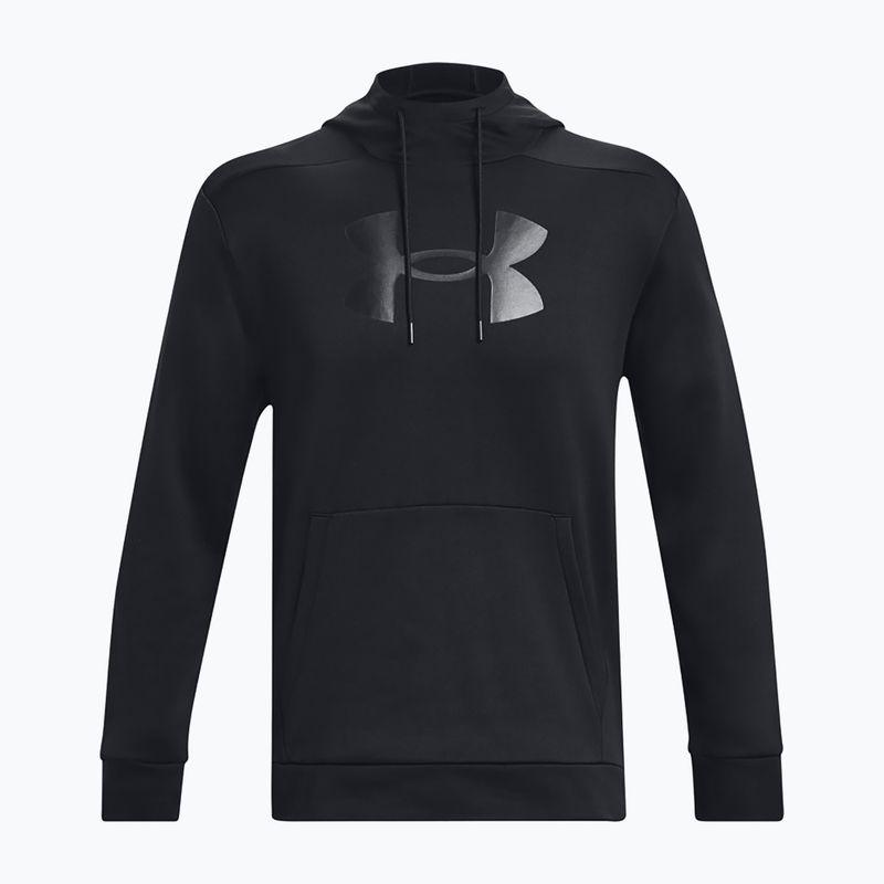 Ανδρικό φούτερ Under Armour Fleece Big Logo HD μαύρο/μαύρο 4