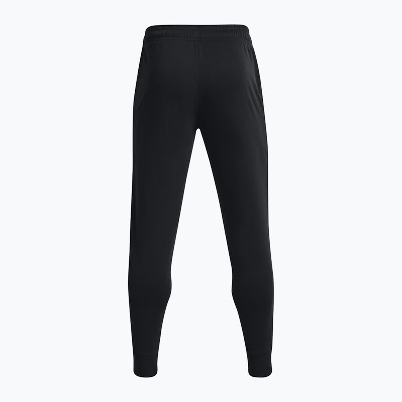 Ανδρικό παντελόνι Under Armour Rival Terry Jogger μαύρο/onyx λευκό 6