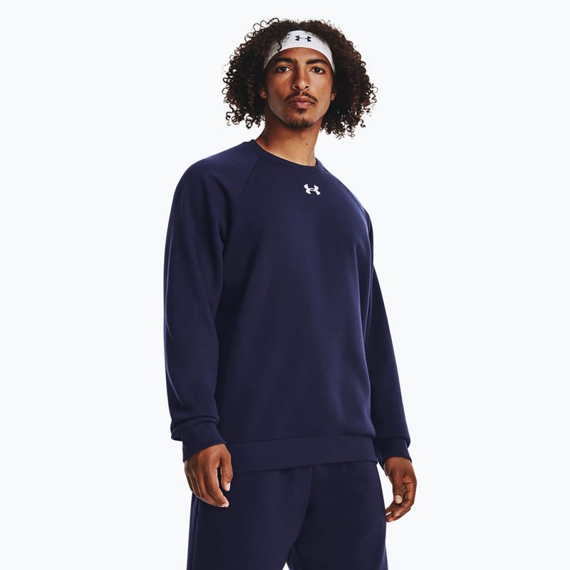 Ανδρικό φούτερ Under Armour Rival Fleece Crew midnight navy/white