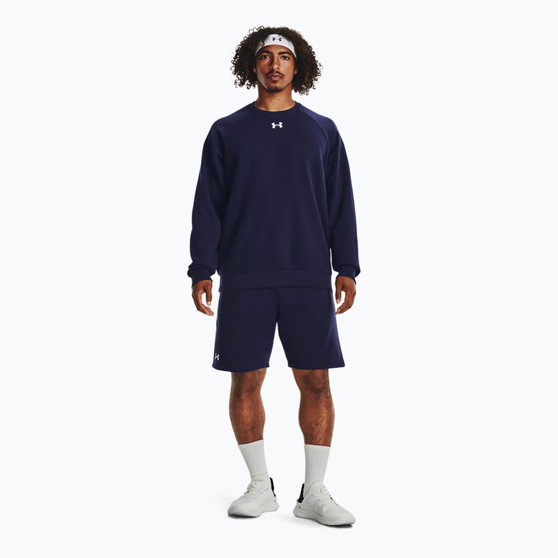 Ανδρικό φούτερ Under Armour Rival Fleece Crew midnight navy/white 2