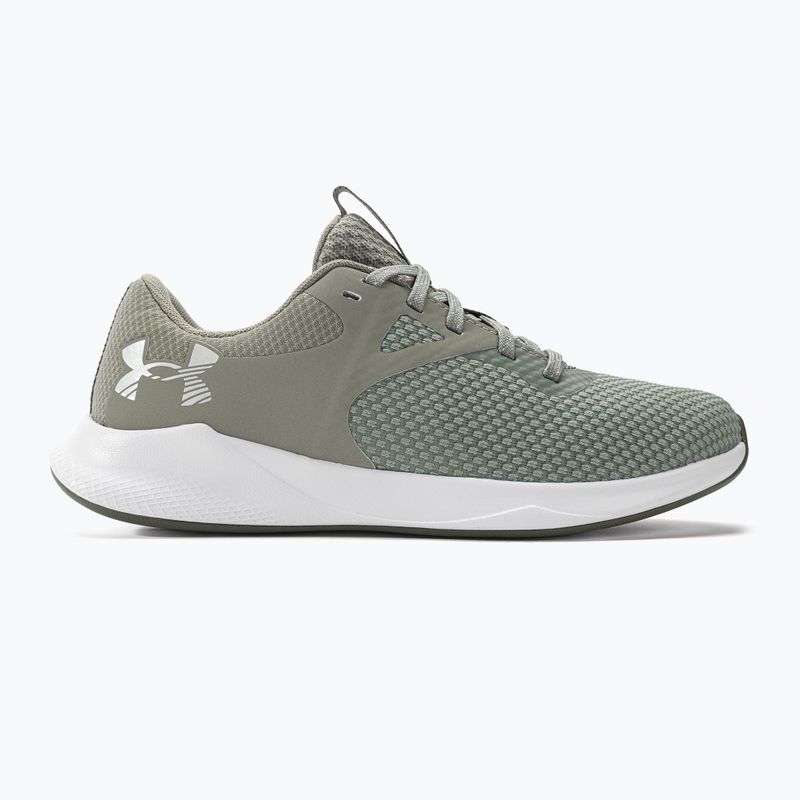 Γυναικεία παπούτσια προπόνησης Under Armour W Charged Aurora 2 grove green/grove green/metallic cristal gold 2